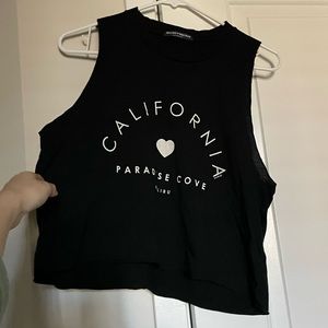 Brandy Melville California Paradise Cove Malibu Muscle Tee